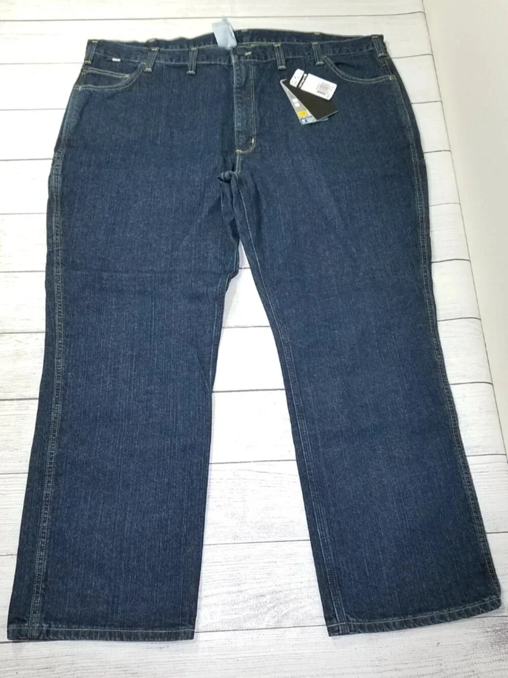 Carhartt FR Flame Resistant Relaxed Fit Rugged Flex Jeans Mens 48x30
